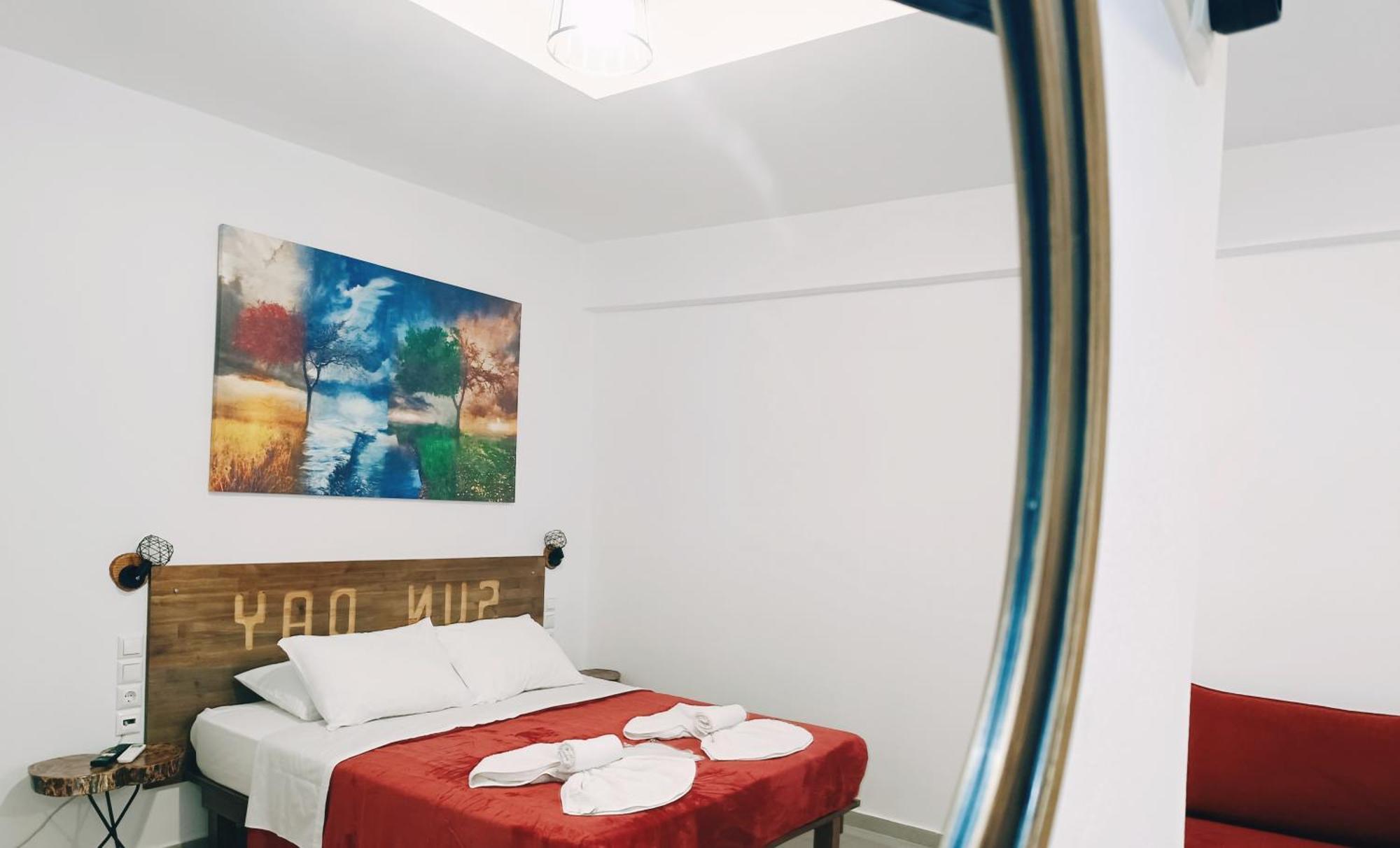Sun Day Apartments Free Airport Shuttle อาร์เตมีดา ภายนอก รูปภาพ