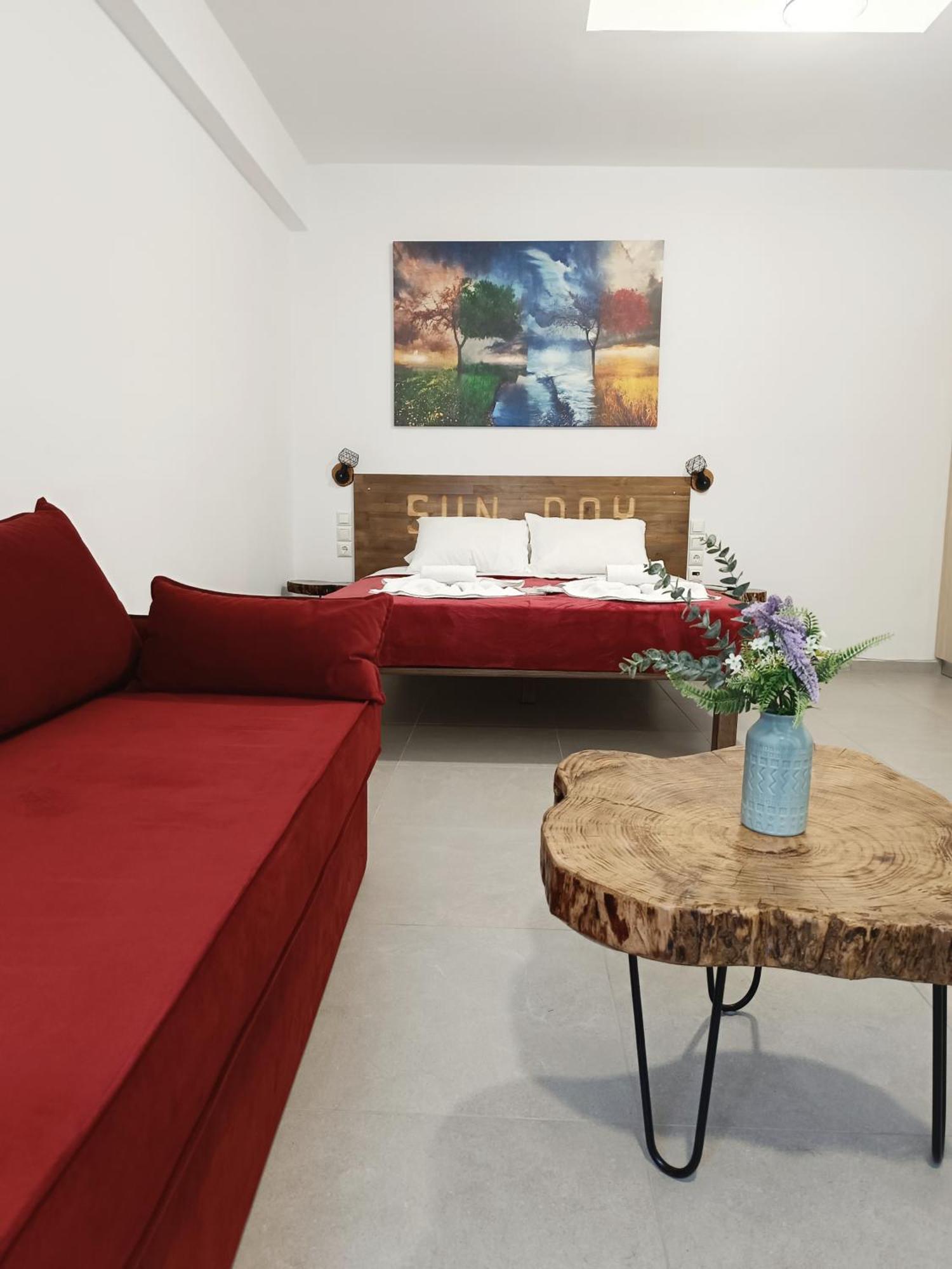 Sun Day Apartments Free Airport Shuttle อาร์เตมีดา ภายนอก รูปภาพ
